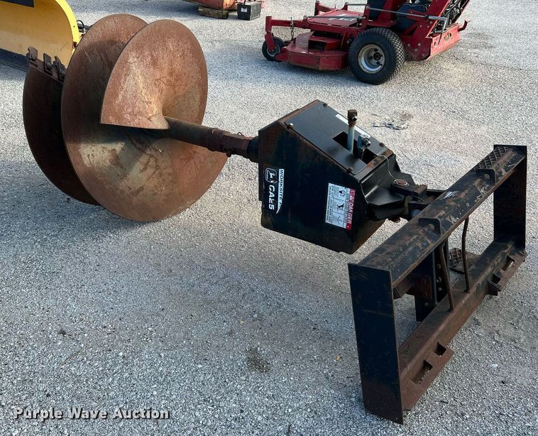 image for item NR9005 John Deere CA25  skid steer auger