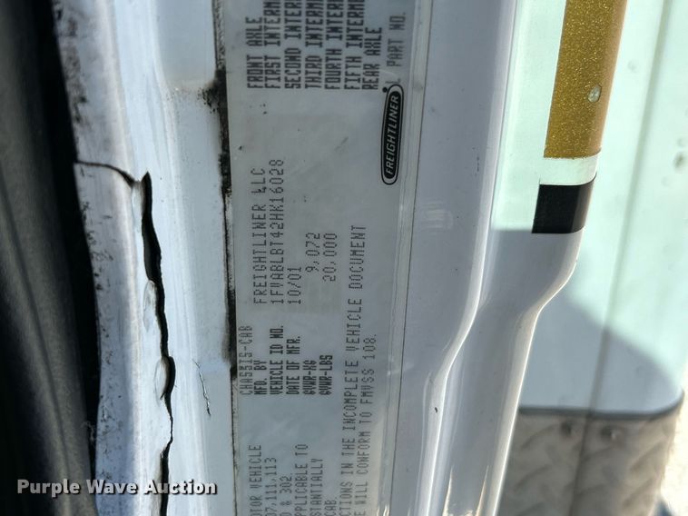 image for item NR9017 2002 Freightliner FL50  ambulance