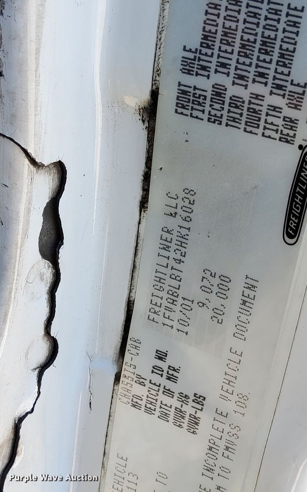 image for item NR9017 2002 Freightliner FL50  ambulance