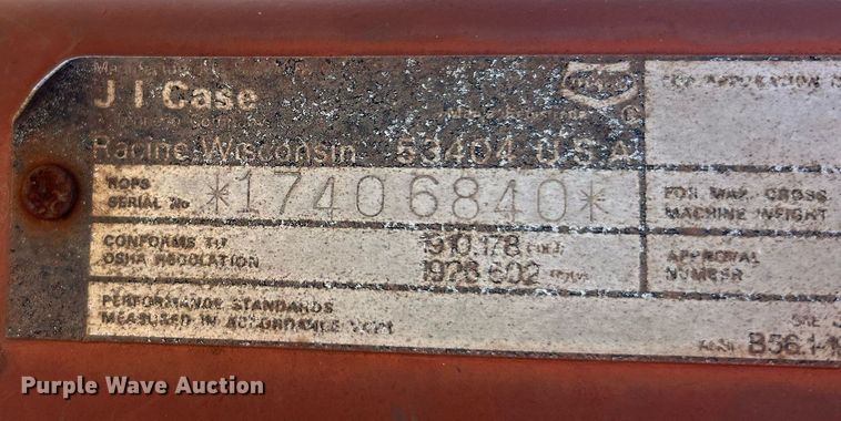 image for item NR9023 1986 Case 585E  forklift