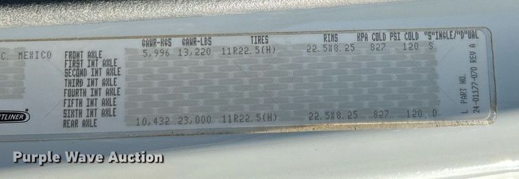 image for item NR9024 2010 Freightliner M2  utility / service truck