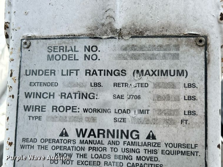 image for item NR9305 2006 Isuzu NPR  tow truck