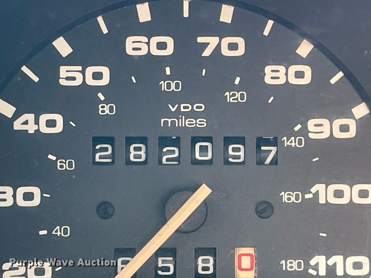 image for item NY9945 1989 Volkswagen Fox