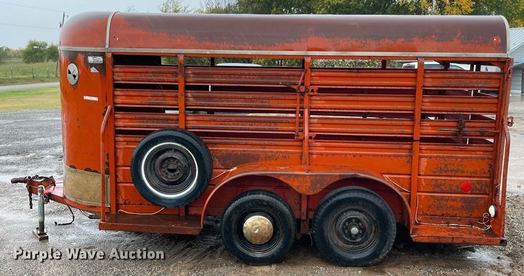 image for item NZ9006 WW  livestock trailer