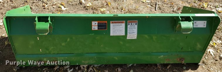 image for item OA9154 John Deere 2060R  snow pusher