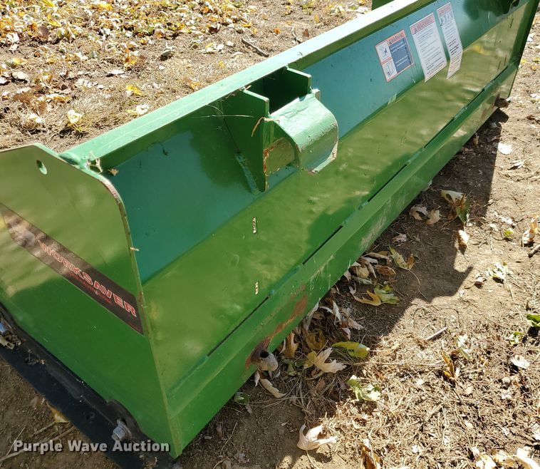 image for item OA9154 John Deere 2060R  snow pusher