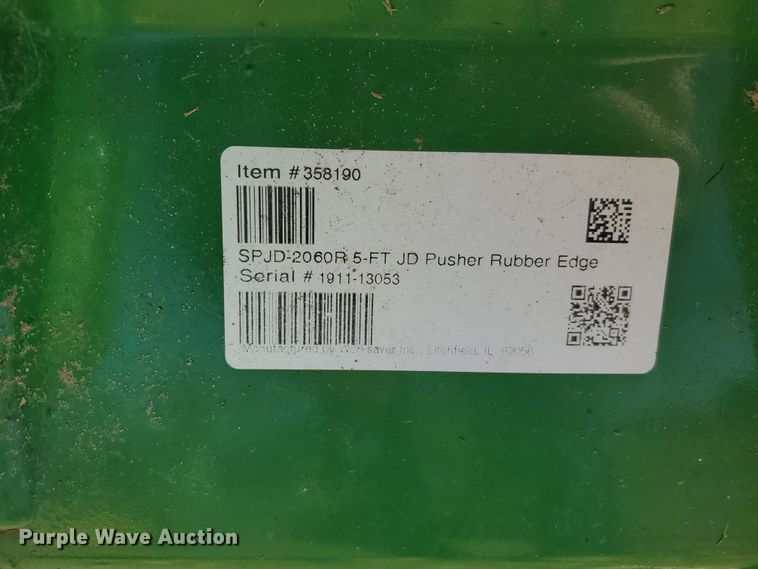 image for item OA9154 John Deere 2060R  snow pusher