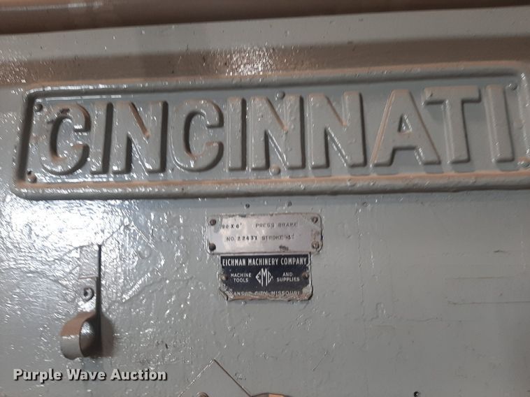 image for item OF9562 Cincinnati  press brake