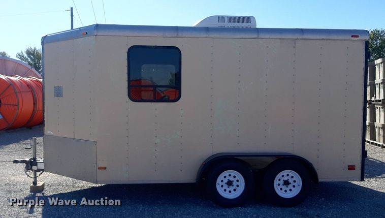 image for item OF9590 2001 Pace VC718TA2  enclosed cargo trailer