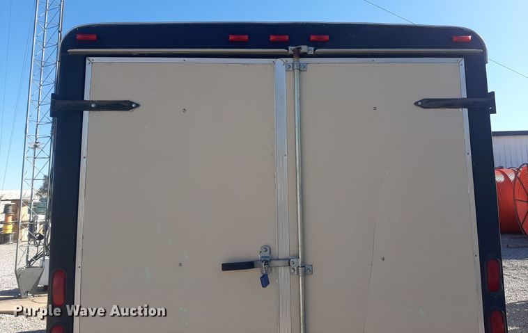 image for item OF9590 2001 Pace VC718TA2  enclosed cargo trailer