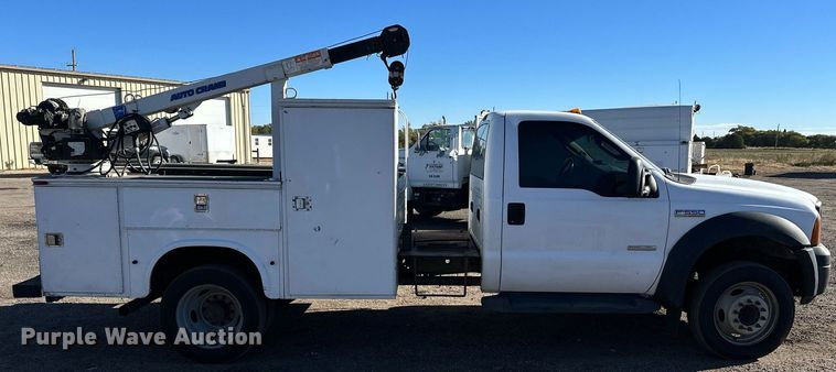 image for item OK9029 2007 Ford F550 Super Duty XL  utility / service truck