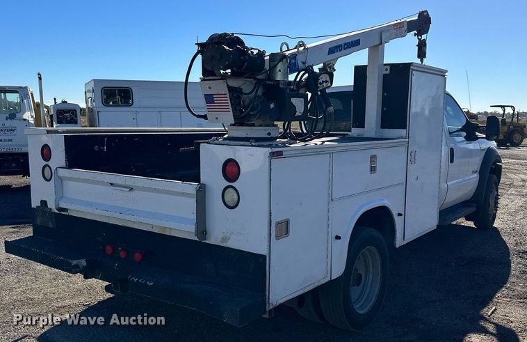 image for item OK9029 2007 Ford F550 Super Duty XL  utility / service truck