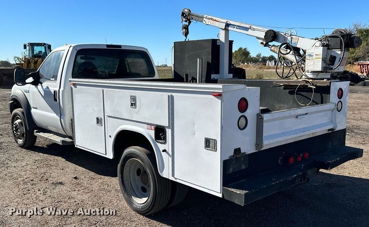 image for item OK9029 2007 Ford F550 Super Duty XL  utility / service truck
