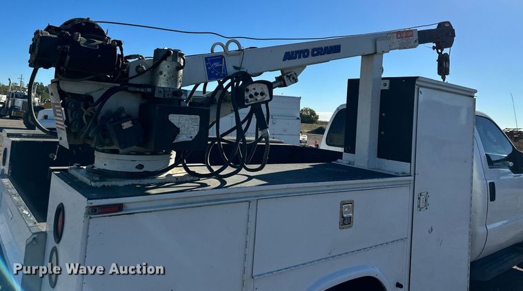 image for item OK9029 2007 Ford F550 Super Duty XL  utility / service truck