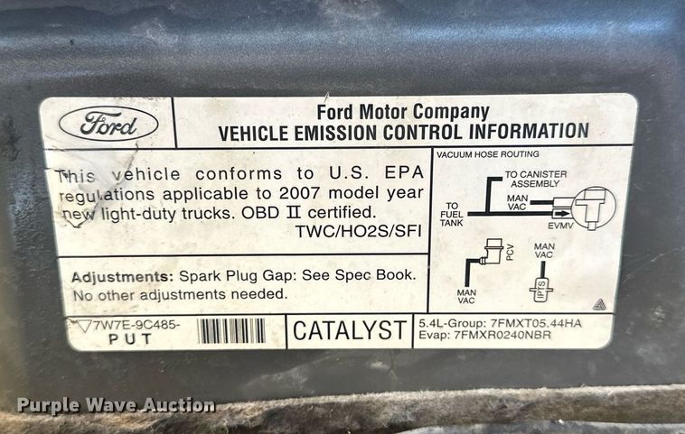 image for item OK9141 2007 Ford F150  SuperCrew pickup truck
