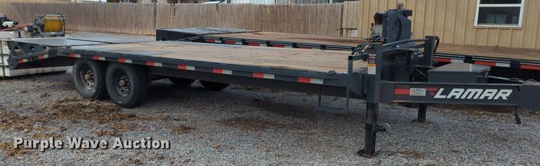 image for item OL9091 2022 Lamar  equipment trailer