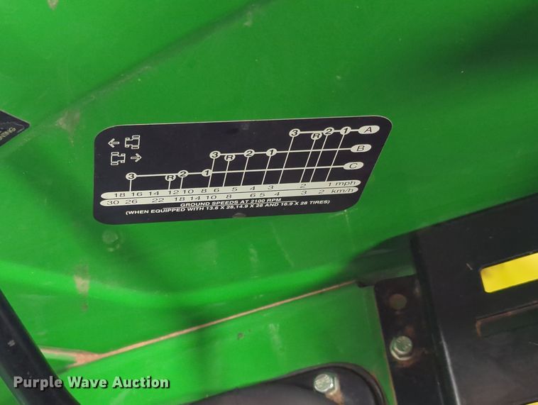 image for item OL9099 2018 John Deere 5075E  tractor