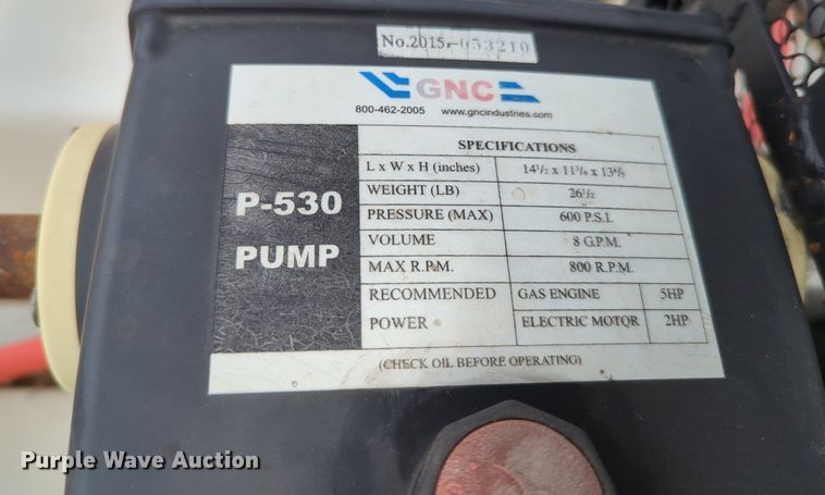 image for item OL9100 GNC  turf sprayer