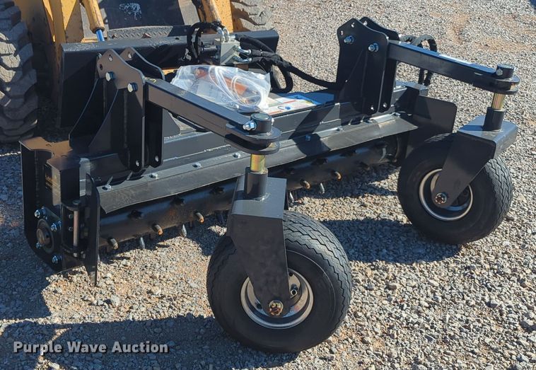 image for item OL9110 2023 LandHonor PR-12-72W  skid steer power rake