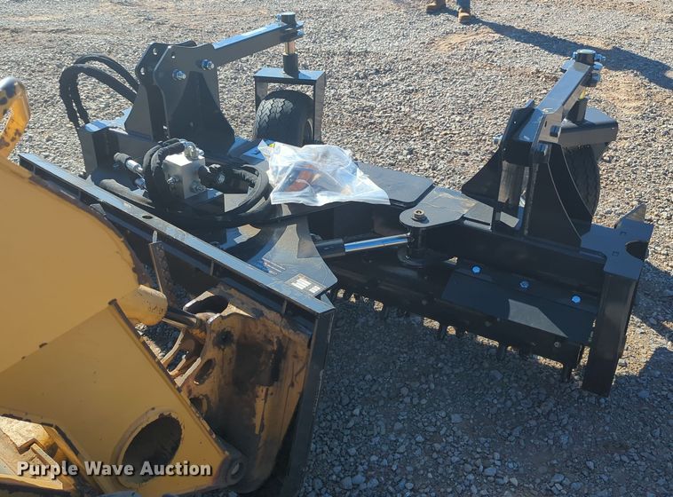 image for item OL9110 2023 LandHonor PR-12-72W  skid steer power rake