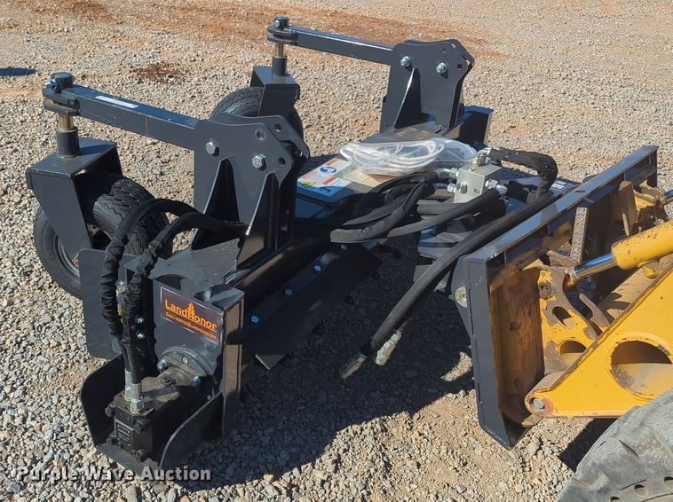 image for item OL9110 2023 LandHonor PR-12-72W  skid steer power rake