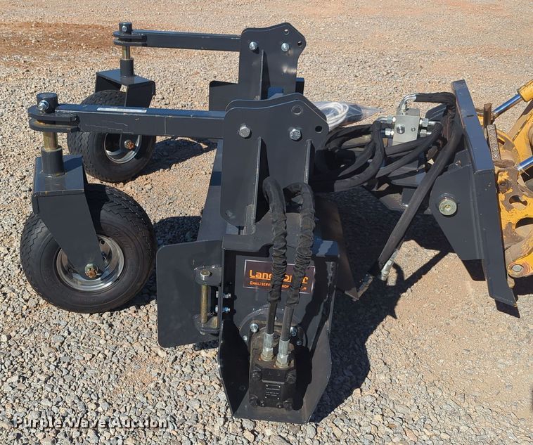 image for item OL9110 2023 LandHonor PR-12-72W  skid steer power rake