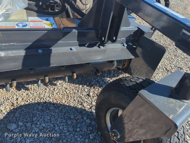 image for item OL9110 2023 LandHonor PR-12-72W  skid steer power rake