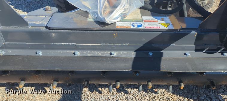 image for item OL9110 2023 LandHonor PR-12-72W  skid steer power rake