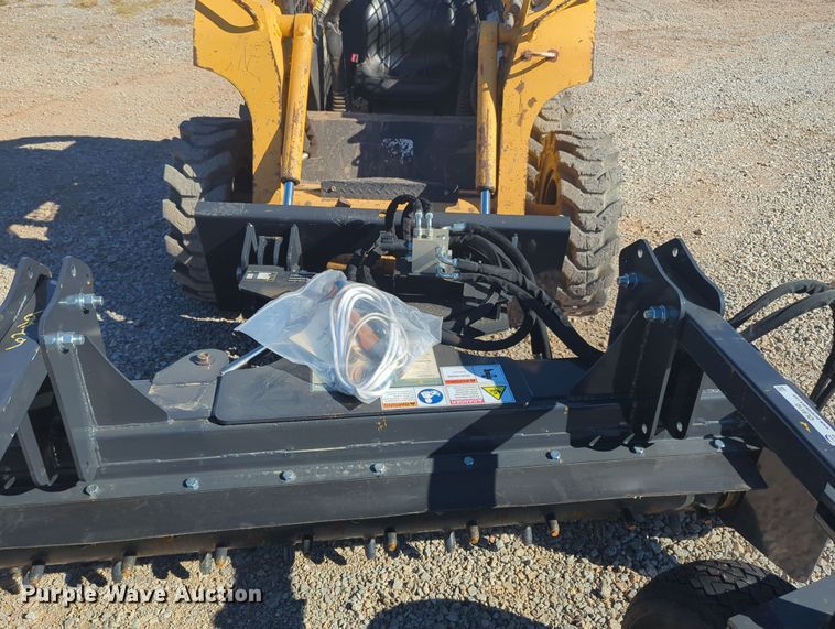 image for item OL9110 2023 LandHonor PR-12-72W  skid steer power rake