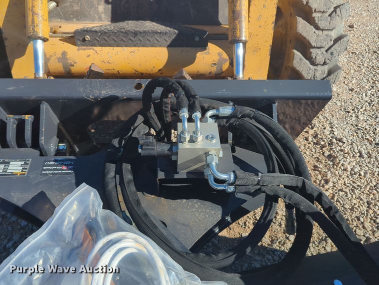 image for item OL9110 2023 LandHonor PR-12-72W  skid steer power rake