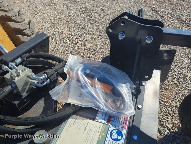 image for item OL9110 2023 LandHonor PR-12-72W  skid steer power rake
