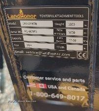 image for item OL9112 2023 LandHonor GM-12-96W  skid steer grader