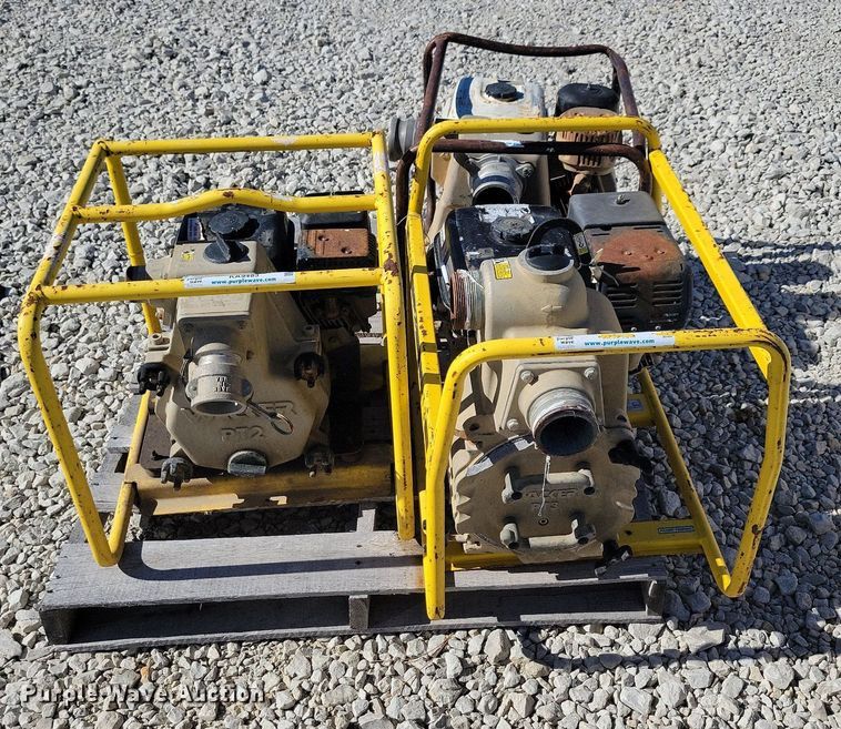 image for item ZA0379 (3) trash pumps