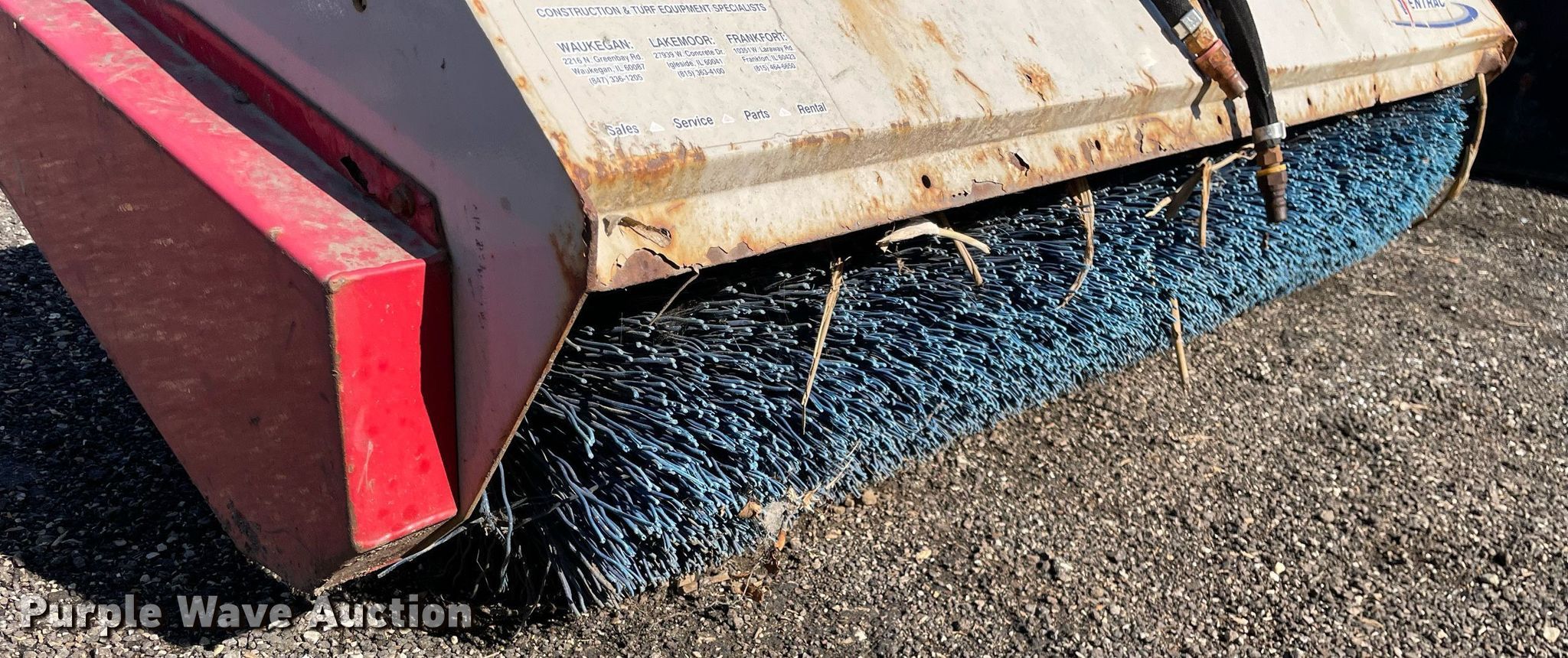 Ventrac 56" W skid steer broom in Elgin, IL Item DP0186 for sale