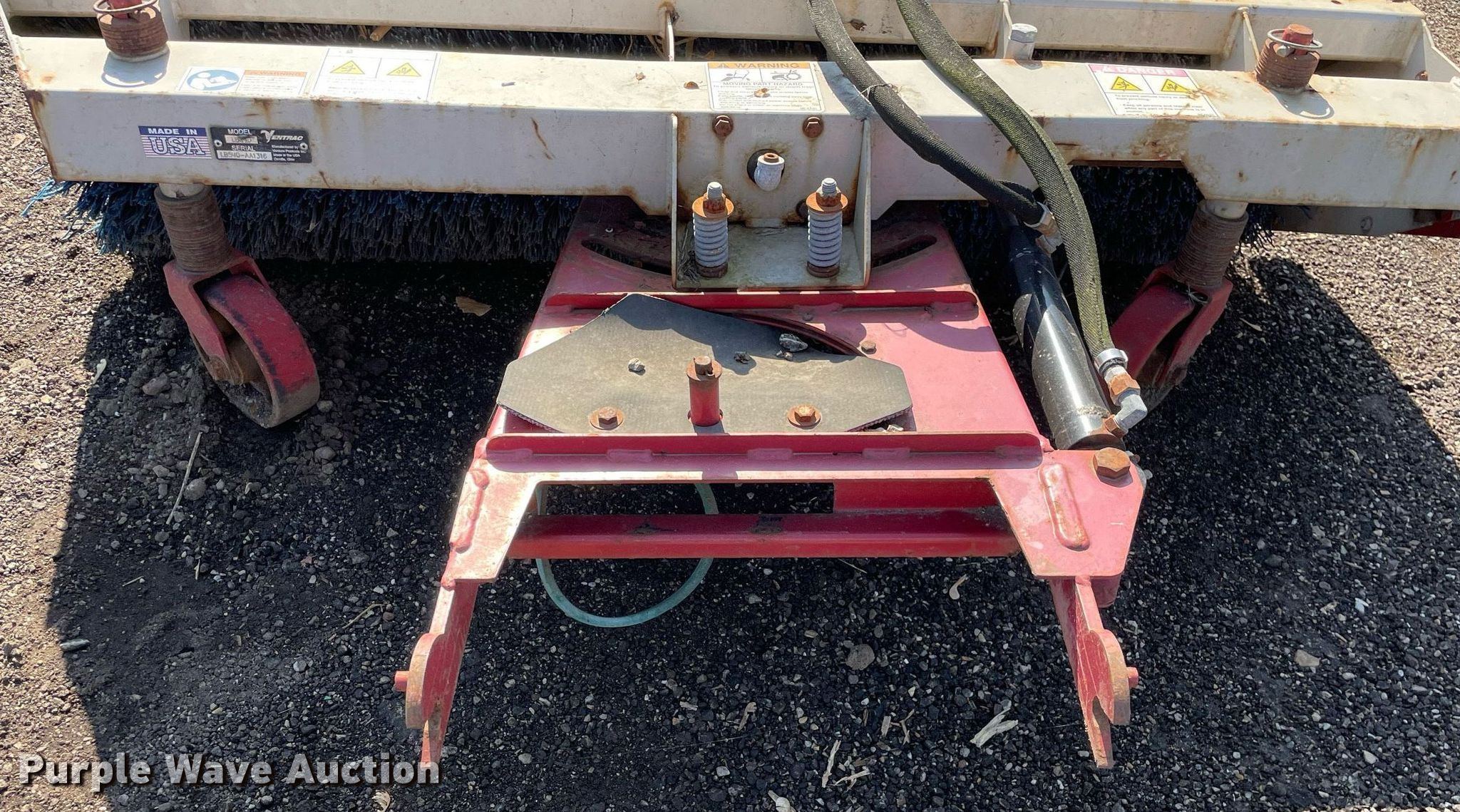 Ventrac 56" W skid steer broom in Elgin, IL Item DP0186 for sale