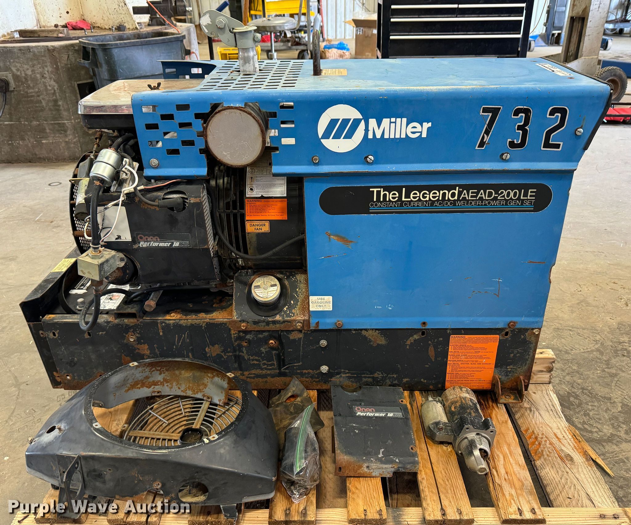 Miller The Legend AEAD200LE welder/generator in Spearman, TX Item