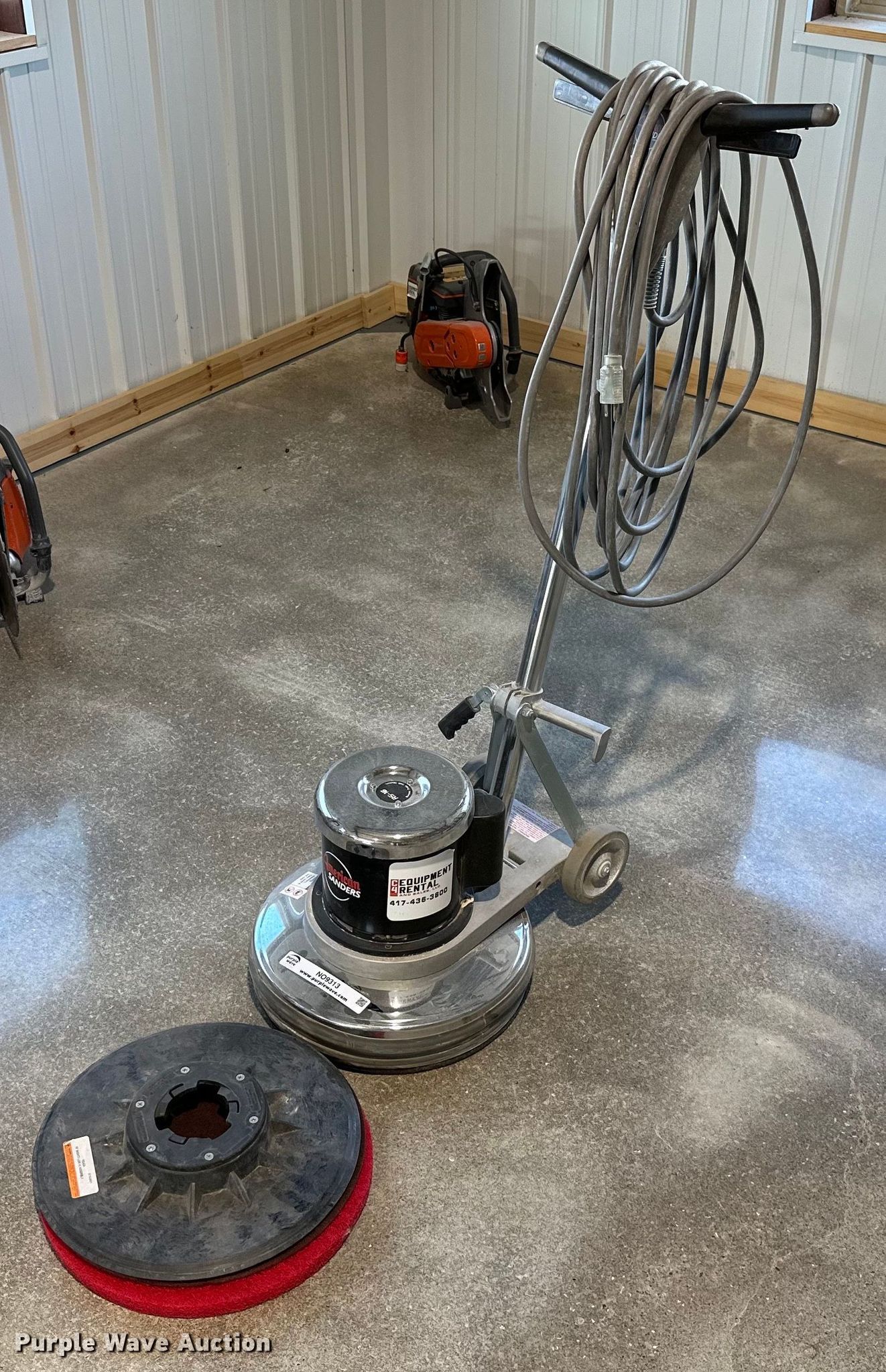 American Sanders RS16 rotary sander in Anderson, MO Item NO9313 for