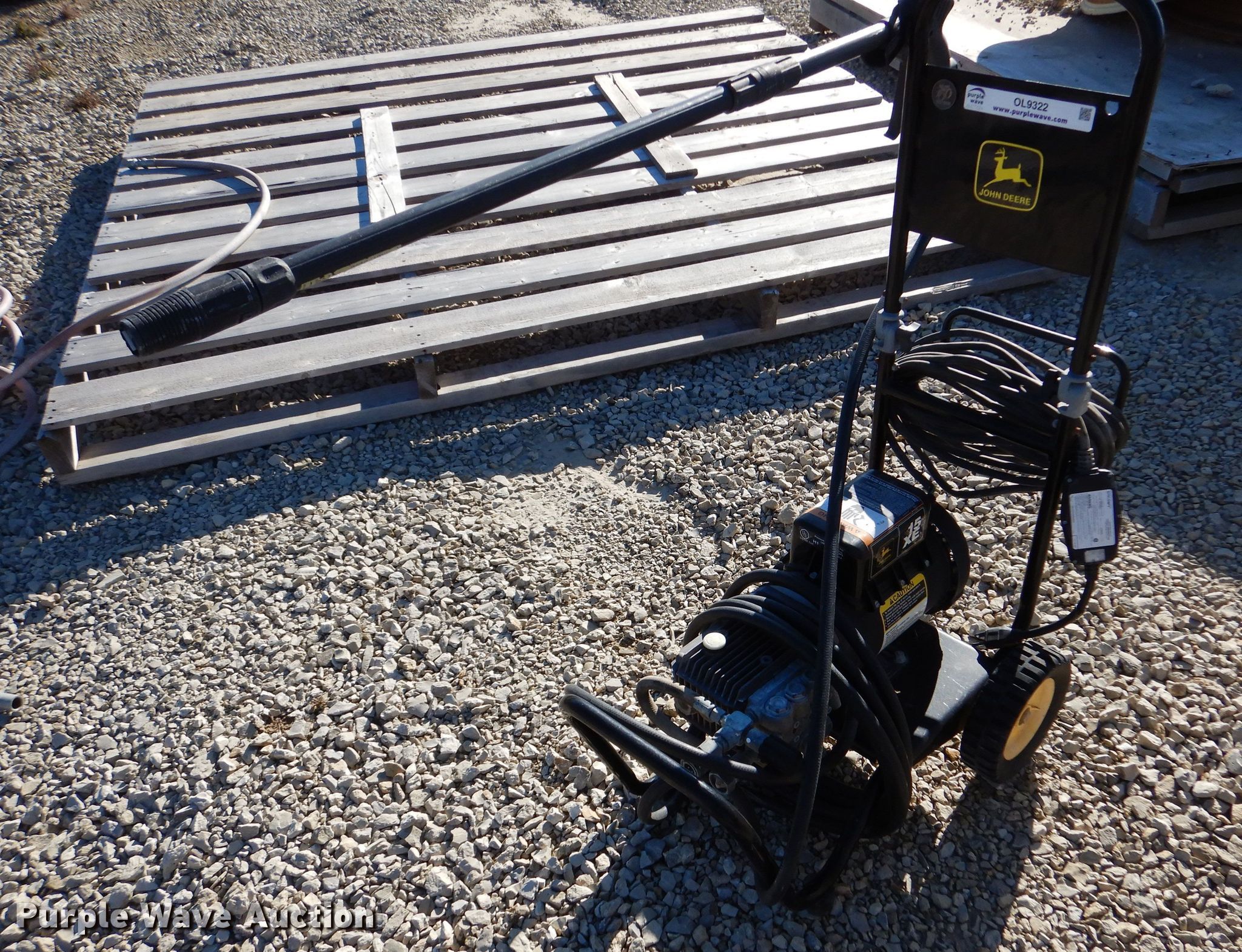 John deere 15XE pressure washer in Abilene, KS Item OL9322 for sale
