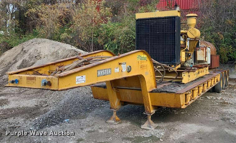 image for item DI3037 1978 Hyster IR50TL3-T1  flatbed trailer