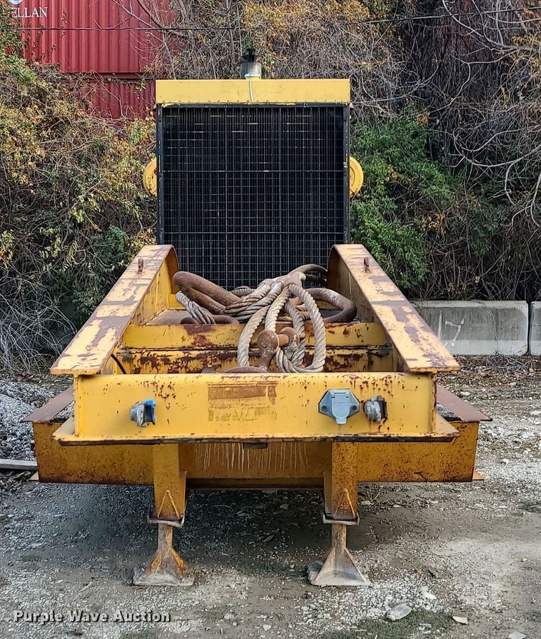 image for item DI3037 1978 Hyster IR50TL3-T1  flatbed trailer