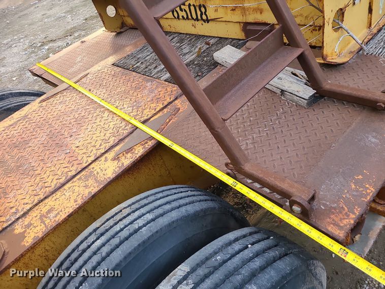 image for item DI3037 1978 Hyster IR50TL3-T1  flatbed trailer