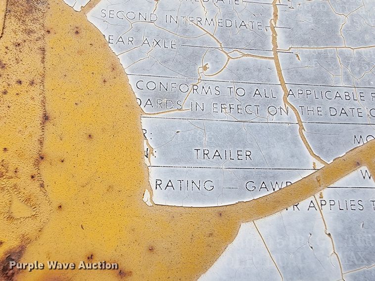 image for item DI3037 1978 Hyster IR50TL3-T1  flatbed trailer