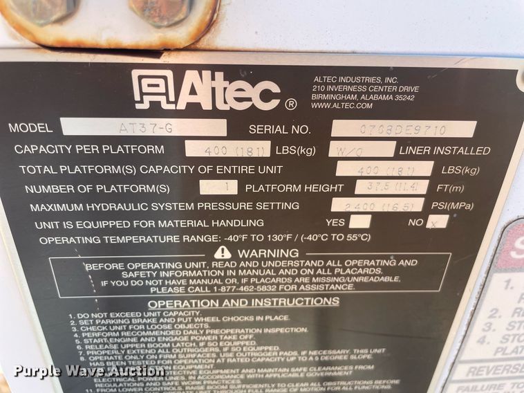 image for item DI3640 2008 Ford F550 Super Duty  bucket truck