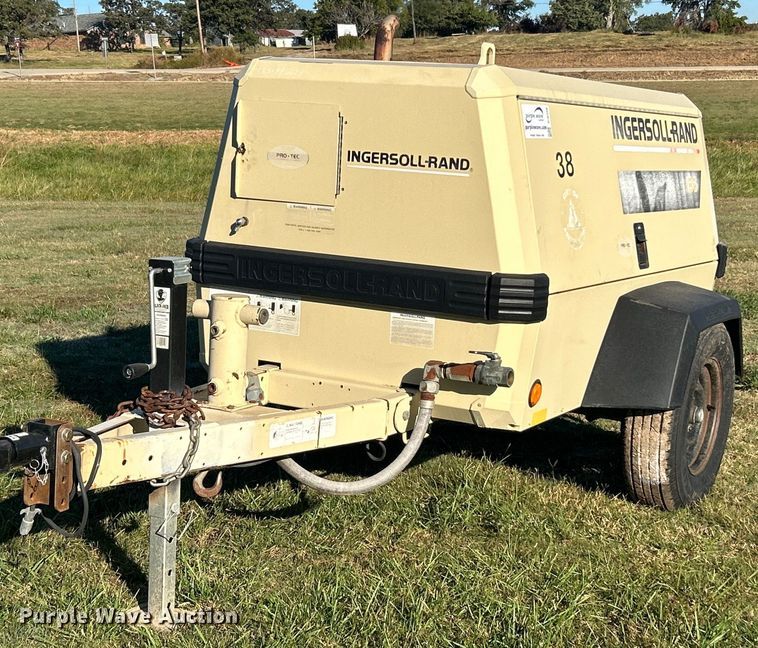 image for item DJ6358 1999 Ingersoll Rand P185WJD  air compressor