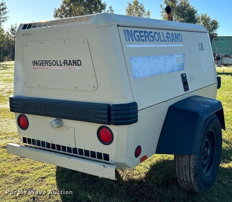 image for item DJ6358 1999 Ingersoll Rand P185WJD  air compressor