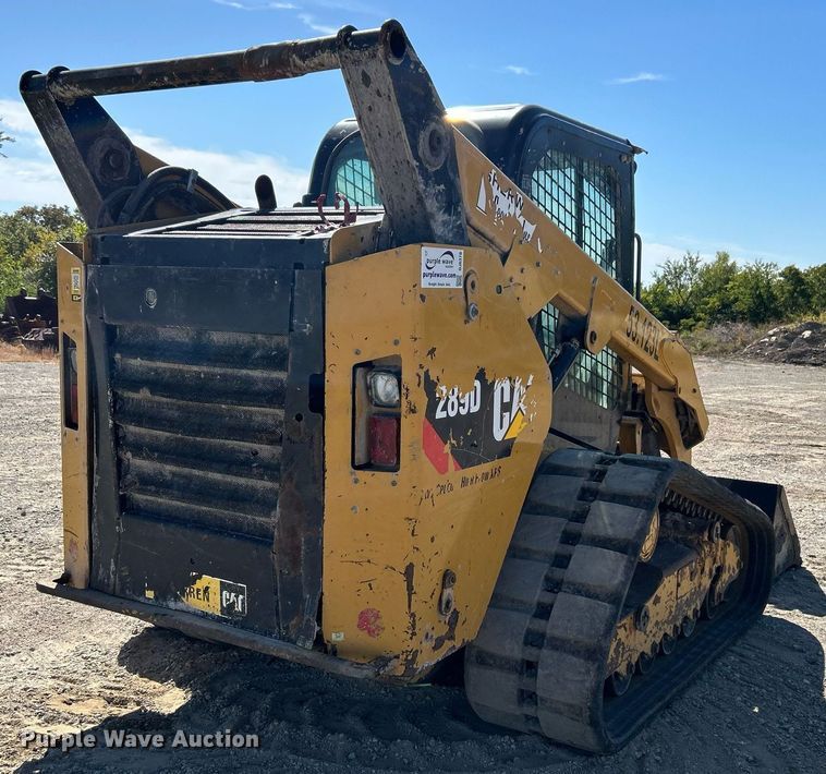image for item DJ6370 2015 Caterpillar 289D  tracked skid steer loader