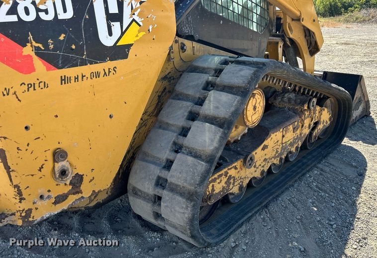image for item DJ6370 2015 Caterpillar 289D  tracked skid steer loader