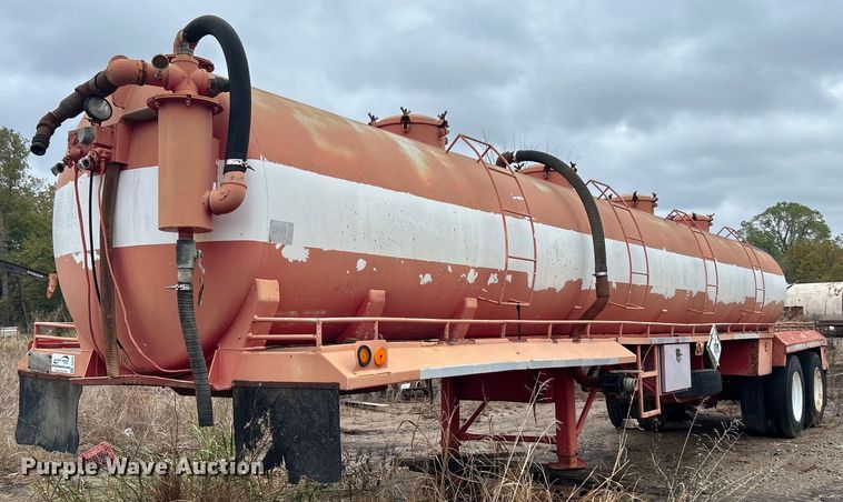 image for item DJ6388 1981 Railmaster Tanks, Inc.  vacuum trailer