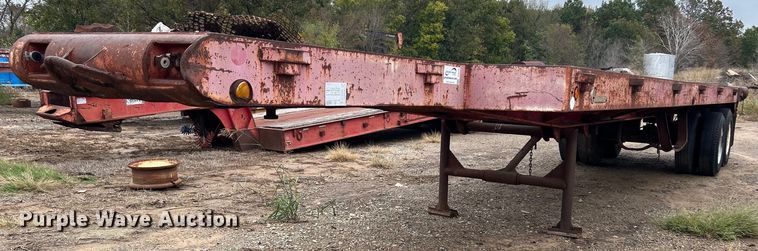 image for item DJ6390 1979 Load Craft  oilfield trailer