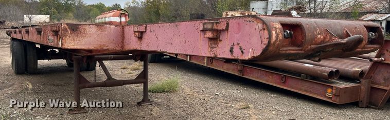 image for item DJ6390 1979 Load Craft  oilfield trailer